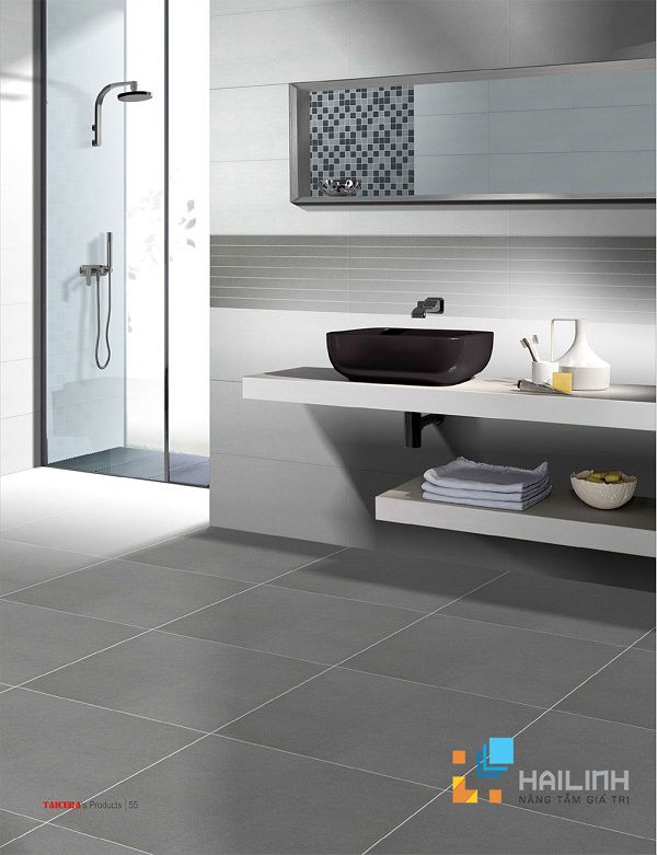 Phòng tắm nhà bạn đảm bảo bền đẹp, an toàn hơn hẳn với gạch ốp lát Taicera