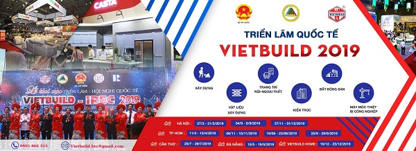 Triển lãm quốc tế Vietbuild Hà Nội năm 2019