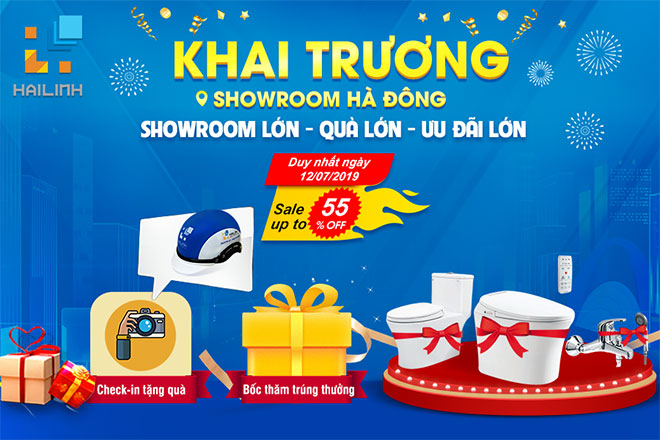 Showroom Hai Linh Ha Dong khai truong