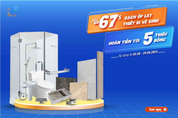 Giảm giá tới 67% - Hoàn tiền tới 5 triệu đồng- Tháng 9 này