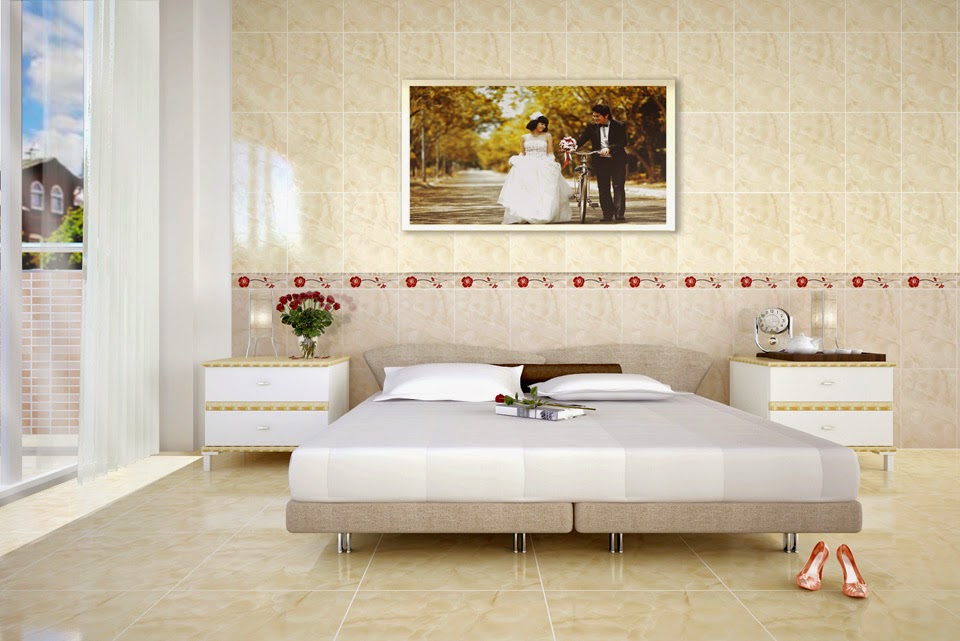 Phòng ngủ đẹp và sang trọng với lựa chọn gạch Taicera