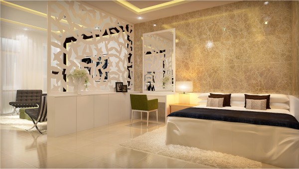 Phòng ngủ thêm ấm áp với gạch Taicera