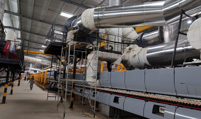 Dây chuyền sản xuất hiện đại