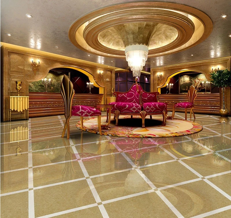 gạch lát nền phong cách cổ điển