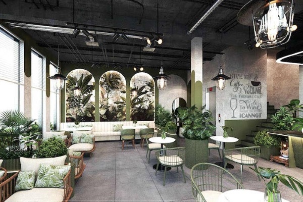 gạch lát quá cafe giả xi măng