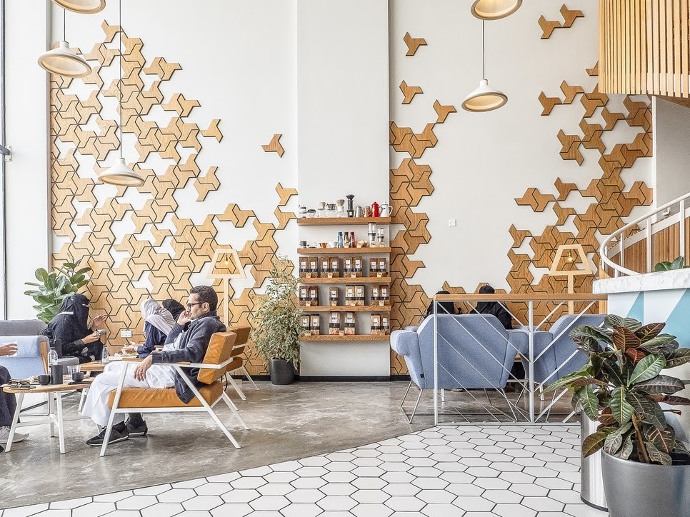 gạch lục giác màu trắng