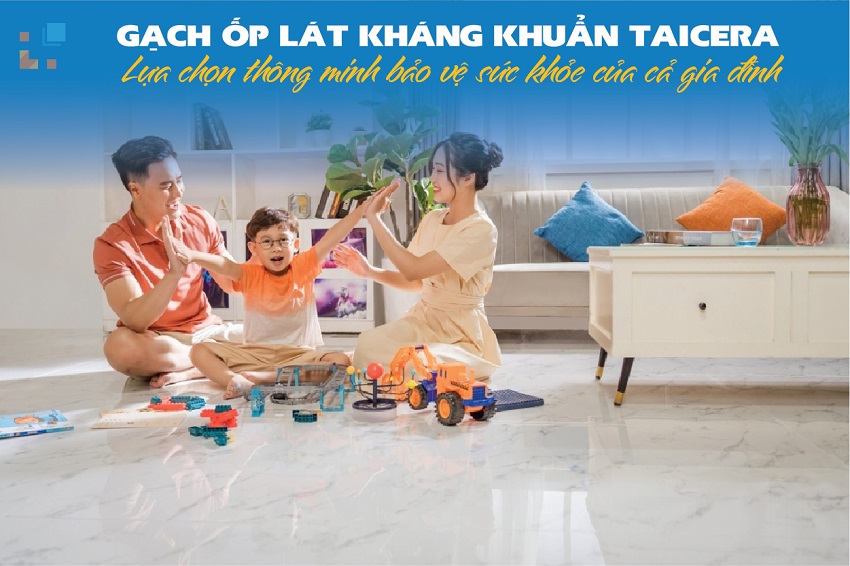 gạch taicera kháng khuẩn