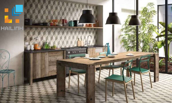Gạch ốp tường Taicera gần gũi với thiên nhiên