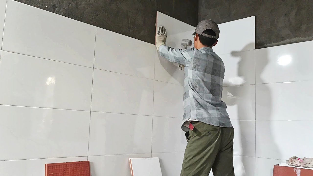 cách lát gạch ốp tường đúng kỹ thuật