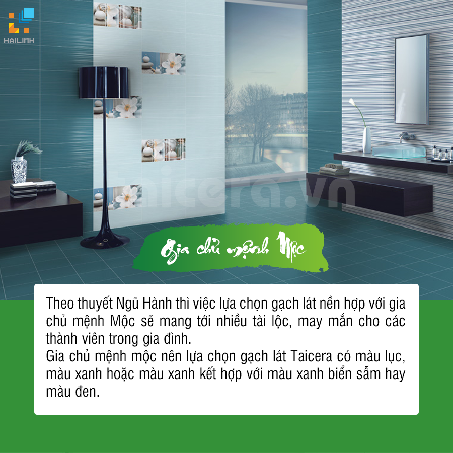 hướng dẫn lựa chọn màu sắc gạch lát nền dựa theo từng gia chủ 3