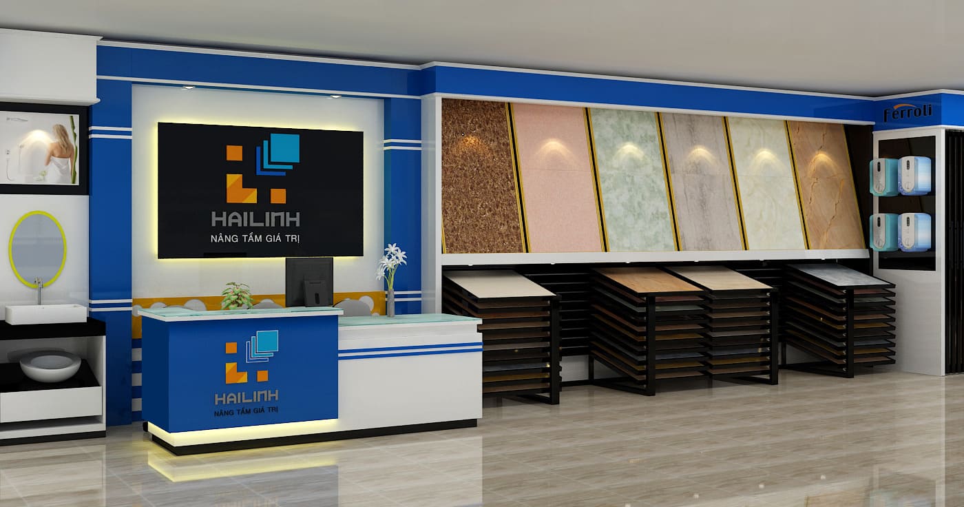 Mua gạch ốp tường Viglacera tại các showroom Hải Linh