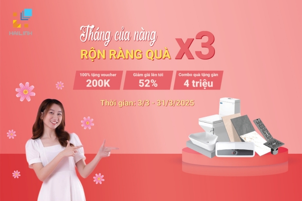 Tháng 3 Của Nàng - Rộn Ràng Quà X3, Rinh Ngay Kẻo Lỡ!