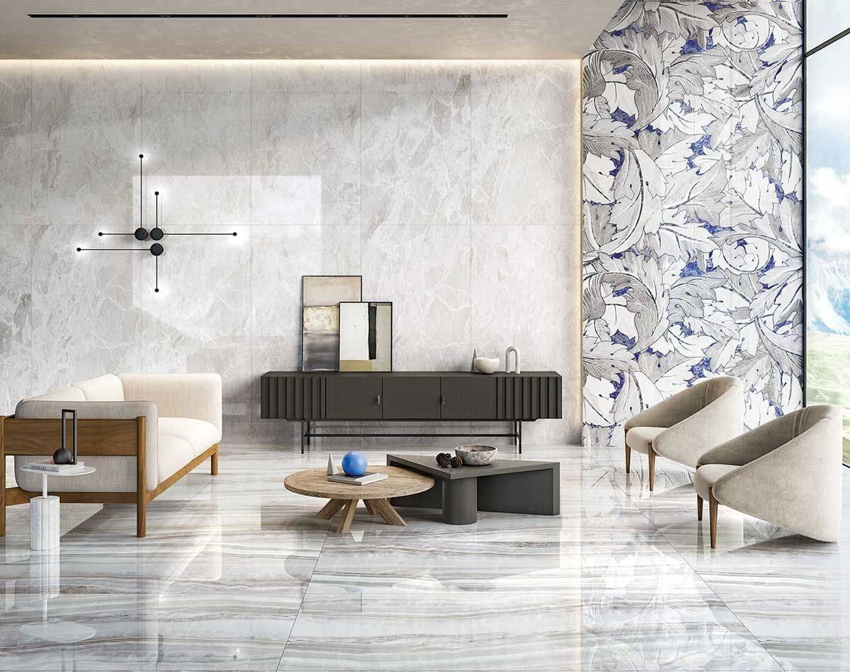 Ốp gạch có thể giúp tương tác tốt hơn với ánh sáng và đồ nội thất