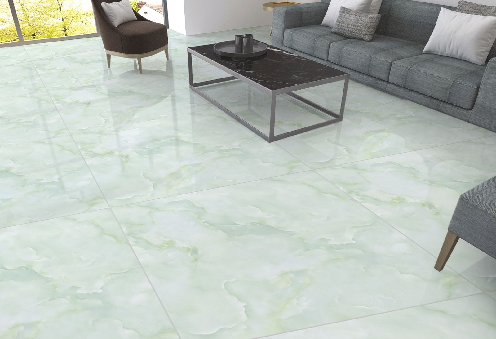 Màu xanh lá cây là màu sắc tương sinh của gia chủ mệnh Mộc