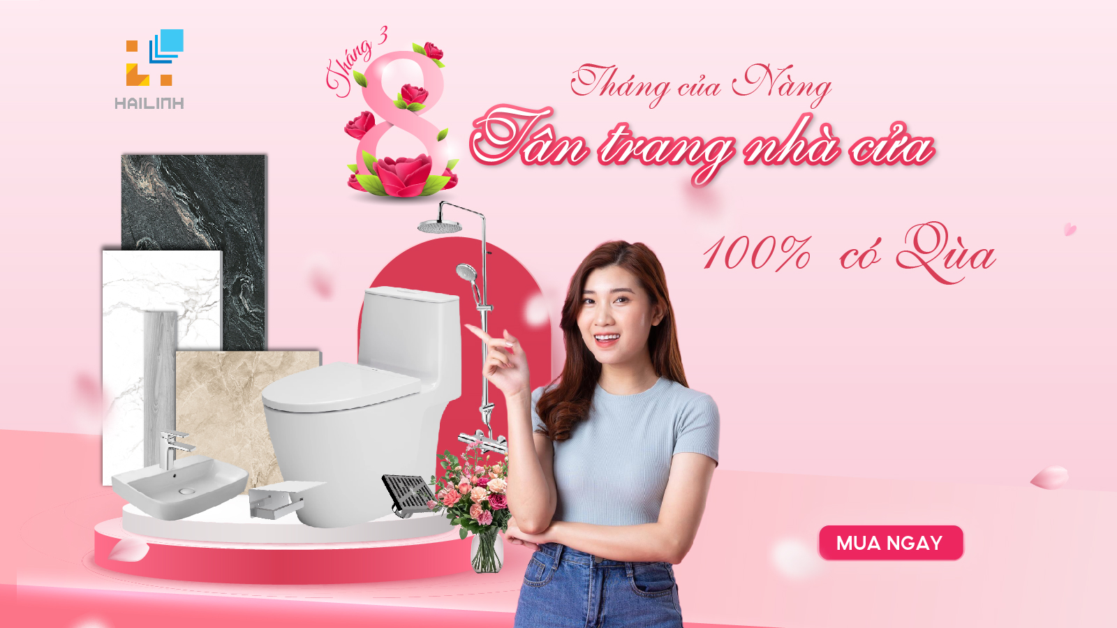 Tháng của nàng tân trang nhà cửa