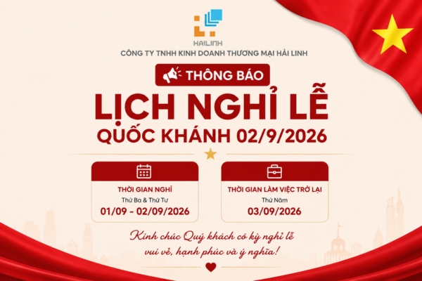 Thông báo nghỉ lễ 2-9